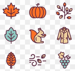 Autumn Elements - Autumn Leaves Icon Png
