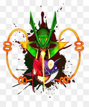 Custom Shiny Rayquaza 139th $5 Commission Want One - Shiny Rayquaza Pokemon  Go Png, Transparent Png , Transparent Png Image - PNGitem