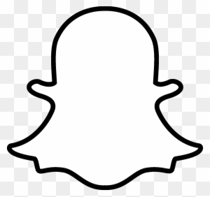 Snapchat Logo [snapchat - Snapchat Ghost Black And White