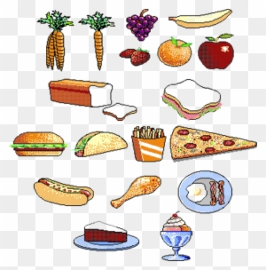 Diferentes Alimentos - Junk Food Clipart