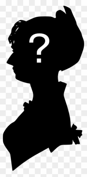 Missing Clip Art - Old Woman Face Silhouette
