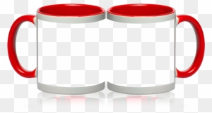11 Oz Bright Two Tone Sublimation Mugs S12tt - Friends Tv Show Wedding Gifts