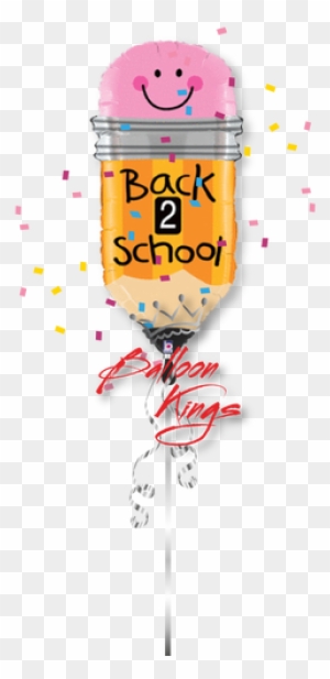 Welcome Back To School Pencil - Burton & Burton Sch 32' Back 2 School Pencil Balloon