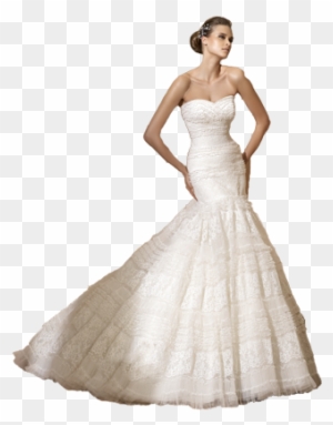 White Bride Photo Png Images - Bridal Gowns Png