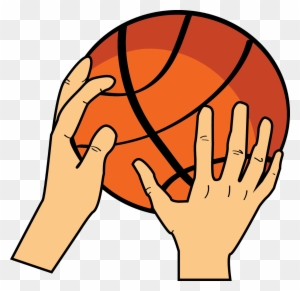 Drawn Amd Basketball - Basketball In Hand Drawing