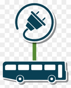 Electric Bus - Electric Bus Icon Png
