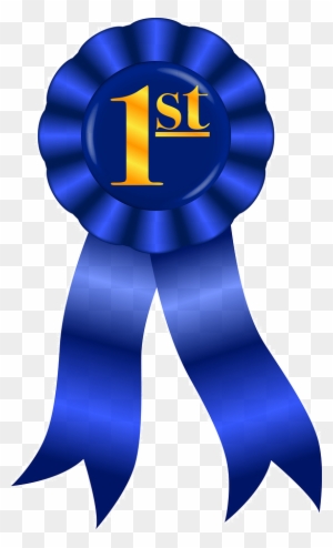 Blue Ribbon Prize Award Clip Art - 1st Place Ribbon Clip Art - Free