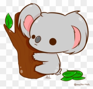 Kangaroo Cartoon Drawing - Cute Chibi Koala