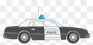 Police Car Free To Use Clipart - Police Car Drawing Side View