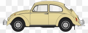 Volkswagen Beetle Clip Art - Vintage Cars Clip Art