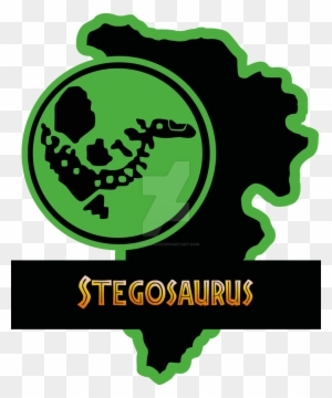 08 Stegosaurus Paddock Jp By Luigicuau10-d8ul9sf - Logo Dinosaur Jurassic Park