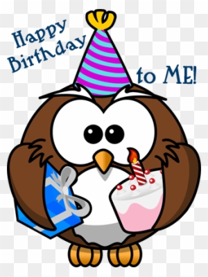 Birthday-owl - Cartoon Owl Shower Curtain