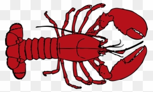 Lobster Red Crab Crustacean Lobster Lobste - Crawfish Clip Art