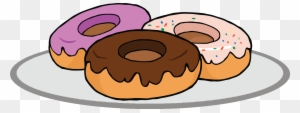 Cartoon Donut Clipart Clipart Kid 2 Cliparting Com - Donuts Clipart