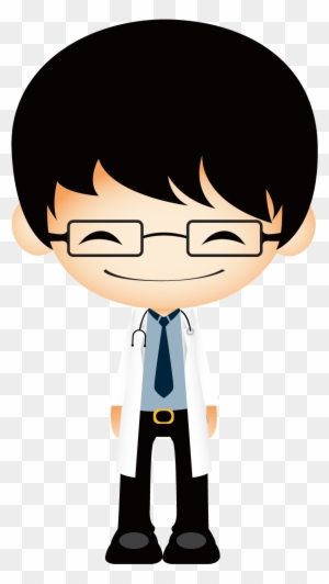 Teacher Police Officer Cartoon - Cute Doctor Cartoon