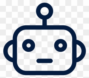 Space And Astronomy - Robot Icon Transparent Background
