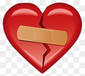 Fancy Clipart Bandaid Psd Detail Heart With Bandaid - Heart With Bandaid