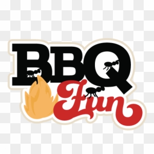 Bbq Fun Scrapbook Title Svg Cutting Files Summer Svg - Barbecue Titles