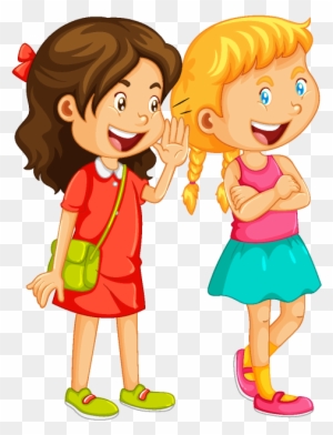I've Been Struggling With Misophonia Since I Was About - Two Girls Talking Clipart