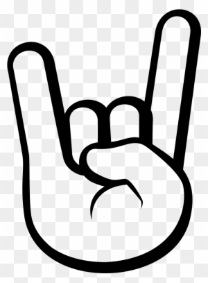 Emoji Sign Of The Horns Emoticon Symbol - Rock En Roll Emoji