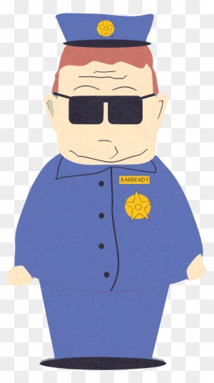 Police Clipart Officier - South Park Officer Barbrady