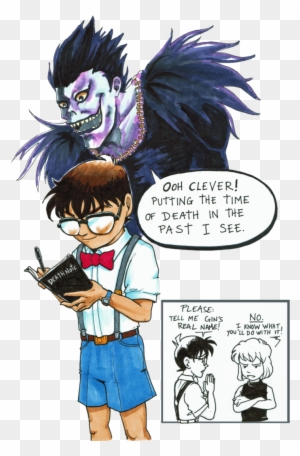 Deathnote Conan By Dagronrat - Detective Conan Death Note