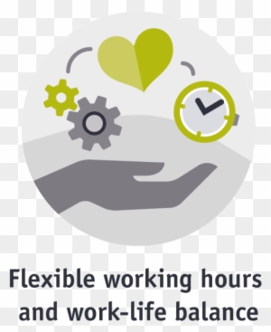 Flexible Working Can Be Advantageous To A Healthy Work-life - Flexible Working Hours Icon