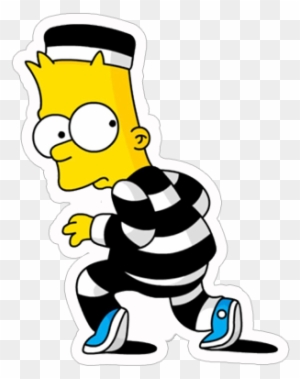 Bart Prison - Imagenes Sin Fondo Blanco