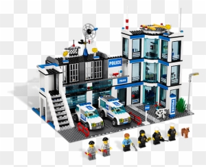 Restore Law And Order In Lego® City With This Feature-packed - Lego City Police Station Set 7498