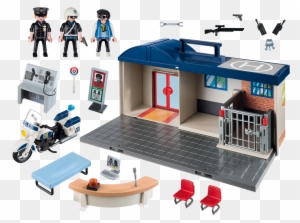 Take Along Police Station - Playmobil Take Along Police Station