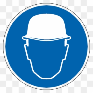 Eye Protection Cliparts 2, Buy Clip Art - Safety Helmet Sign
