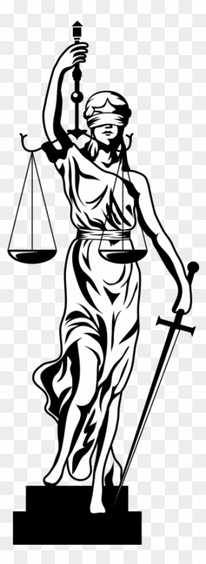 judge statue clipart