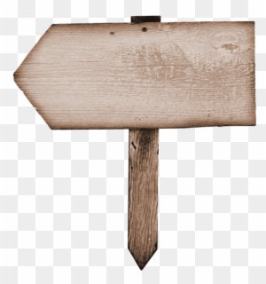 Plaquinha De Madeira Em Png - Old Fashioned Wooden Sign