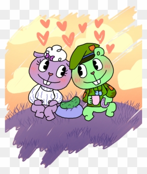 HAPPY TREE FRIENDS イラスト集 A4サイズ Happy Tree Friends Illustration book A4 size | eBay