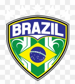 Brazil Brasil Soccer Football Shield Stars Emblem Futbol - Brazil Flag