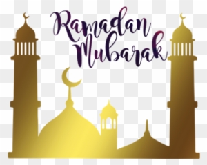 Islam Ramadan Mubarak Greeting Mosque Moon, Ramadan - Learn To Dance In The Rain 18x18 Wall Art,