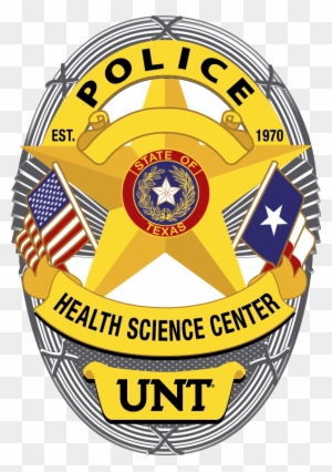 Hsc Police Badge - University Of North Texas