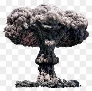 Mushroom Cloud Clip Art Mushroom - Atomic Bomb Mushroom Cloud Png