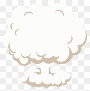 Mushroom Cloud Clip Art - Explosion Smoke Vector