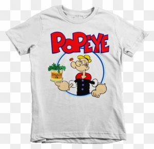 Popeye The Sailorman Kids T-shirt - Popeye The Sailor Man