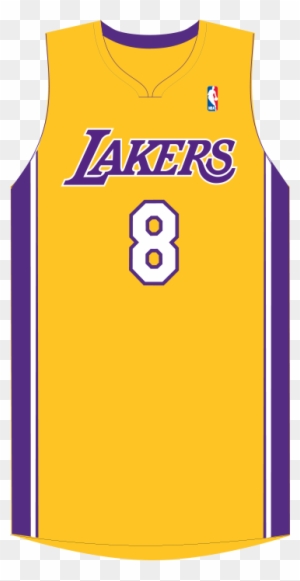 clipart printable lakers jersey template